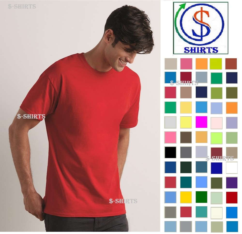 Brand New Gildan 2000 Ultra Cotton Short Sleeve T-Shirt On Sale!