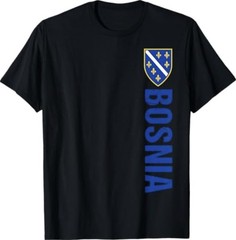 Bosnia Gift Flag Bosnia Vintage Herzegovina Sarajevo T-Shirt
