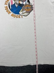 Vintage 90s Mr Zogs Sex Wax T Shirt Wax Your Nose Surf White L