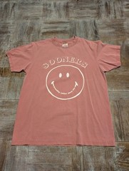 Shakawear Men’s Sooners Spreading Smiles Size Medium/Large Muted Pink Cotton