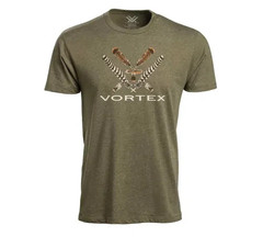 Vortex Turkey Core Logo T-shirt, Men’s Large, Military Heather Green
