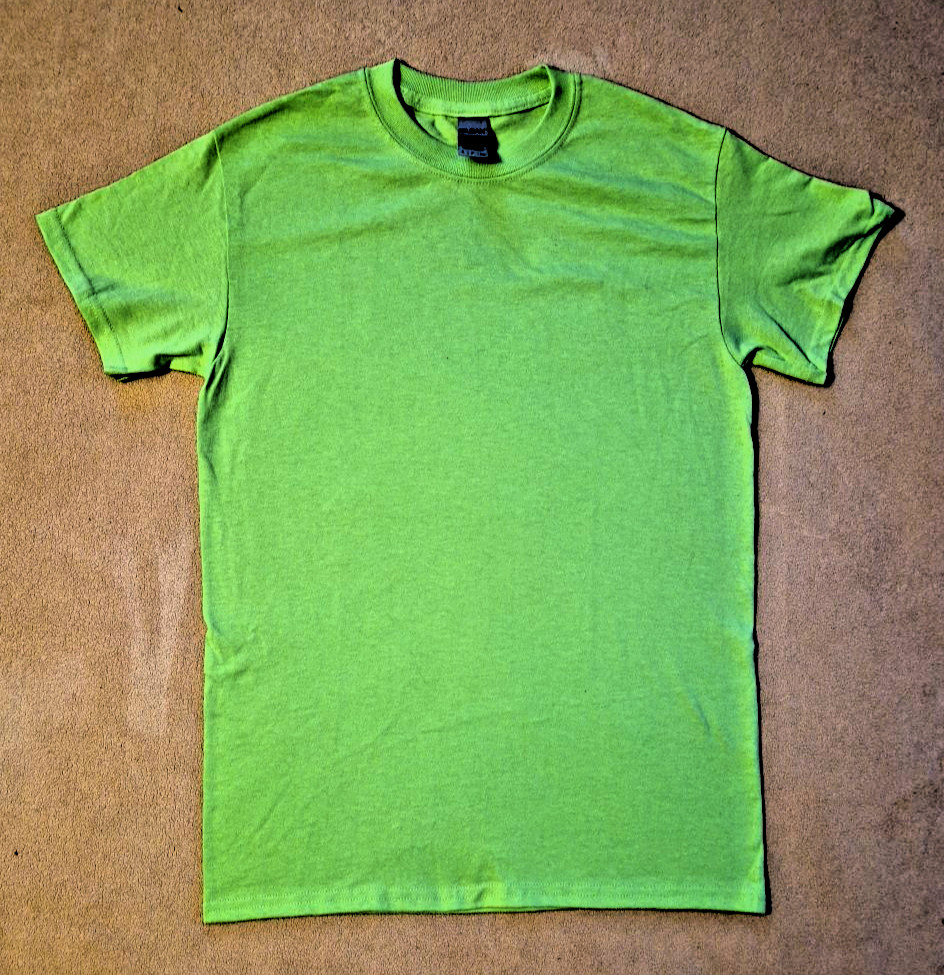 Gildan Dry Blend T-Shirt Green Size SM