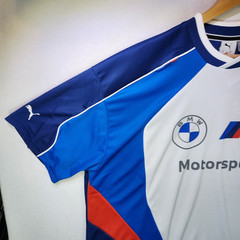 PUMA Bmw M Motorsport Lifestyle Crew Neck Short Sleeve T-Shirt Mens Size XL