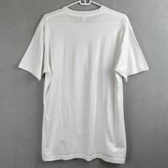 American Apparel White Crewneck T-Shirt Men Large 100% Combed Cotton Made in USA