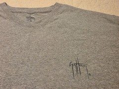 Guy Harvey Graphic T Shirt Auburn Tigers Gray 2XL