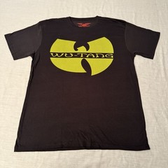 Wu-Tang Clan C.R.E.A.M Cash Rules everything Olive Green Logo T-Shirt Sz Medium