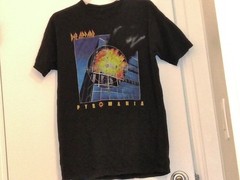 Def Leppard Pyromania No Tag M 100% Cotton Used
