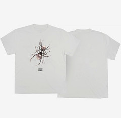 Doja Cat The Scarlet Tour Merch Graphic T-Shirt White L Short Sleeve Crew