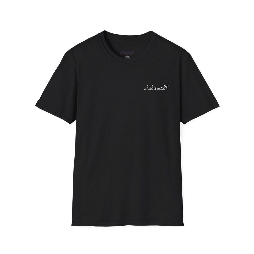 Unisex “What’s Next” T-Shirt | Minimal Horror Skull Streetstyle Streetwear Tee