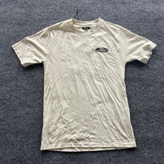 Ford T-Shirt Mens Size M Cream Mustang Street Legend Graphic Racing Casual Tee