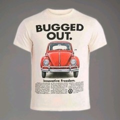 NEW! BUGGED OUT VOLKSWAGEN Size XL Officially Licensed Graphic T-Shirt