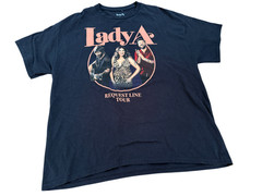 Lady Antebellum Black 2023 Country Music Request Line XL Tour T Shirt 2 Sided