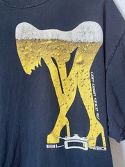 Vintage Y2K Parody “Blo-me” Woman Body Filled with Beer Casual/Party Shirt XL