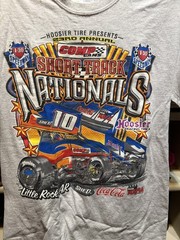 Vintage Short Track Nationals 23rd annual Graphic Tee Race Car Mens S Sprint