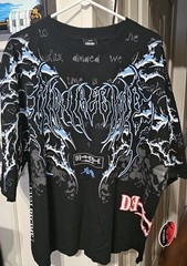 Civil Regime DeathNote Ryuk’s Fatal Stare “Side By Side” Dungeon Tee 2XL