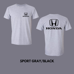 Honda Classic 2 Sided T-Shirt FREE DECALS Accord Civic Prelude Odyssey Pilot CRV