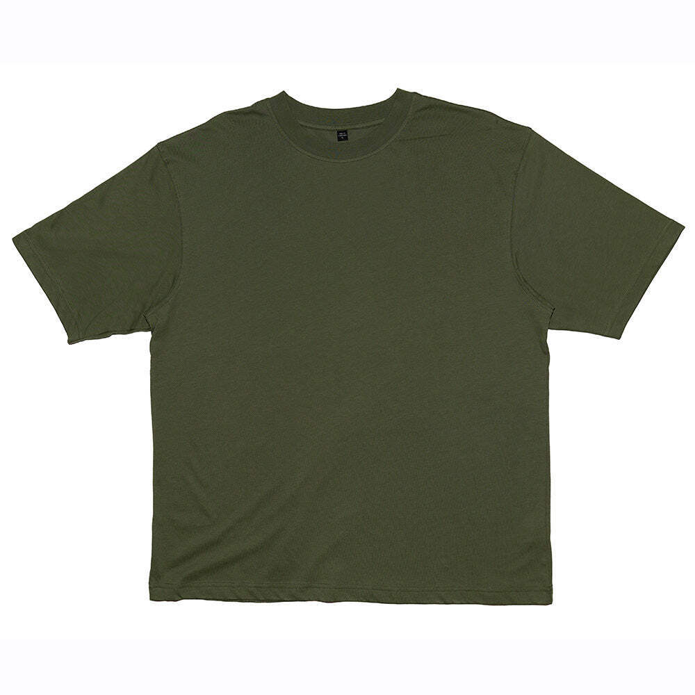 Men’s 100% Cotton Box Fit Short Sleeve Blank T-Shirt (see size chart)