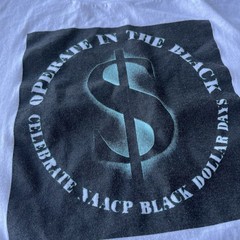 Vintage 80’s NAACP Graphic T Shirt Size Medium Single Stitch