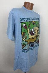 Vintage Dad T-shirt Mens Large Tight Fit 90s Funny Dad Shirt Fathers Day Humor