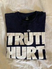 10 Deep Truth Hurts Vintage T Shirt Navy Sz M 100 % Authentic