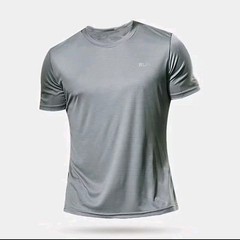 Unisex Atheltic Cut, Training Shirt Breathable Elastic Fitness Gym T Shirt