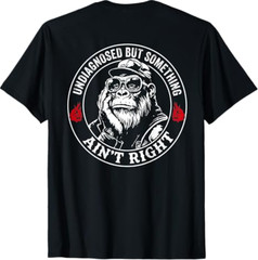 (ON Back) Undiagnosed But Something Ain’t Right Funny Saying T-Shirt