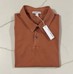 JAMES PERSE Men’s Suede Jersey S/S Polo Retail: $135 (NWT)