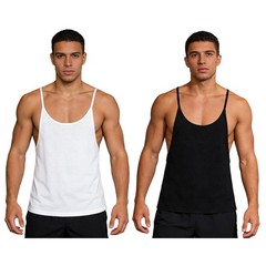 Men’s Tank Top Vacation T-Shirt Fitness Shirts Daily Wear Vest Party Blouse Gym