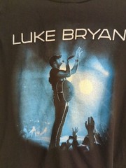 Luke Bryan Medium Black Kill The Lights Shirt Tour District Made