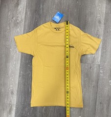 Columbia PFG T-Shirt Mens Small Yellow Swordfish Art Fishing Gear Angler Outdoor