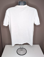 Hugo Boss Happy HUGO White Men’s T-Shirt Size L Box Logo Cotton Designer