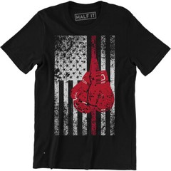 Boxing Gloves – Gym Training Pride Patriotic Shirt Men’s T-shirt Tee Fighter