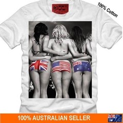 T-Shirt AUKUS Casual Street Fashion Mens Ladies AU STOCK