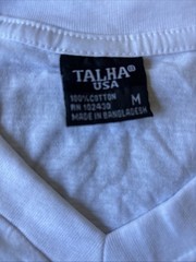 Talha USA Men’s White Under Shirt