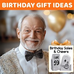 60th Birthday Gifts for Men – Socks for 60 Year Olds, Ideal Gifts for 60 Year…