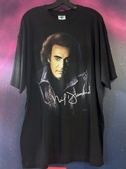 Vintage Neil Diamond US Tour 1996 Souvenir T Shirt Sz XL Tour Champ El Salvador