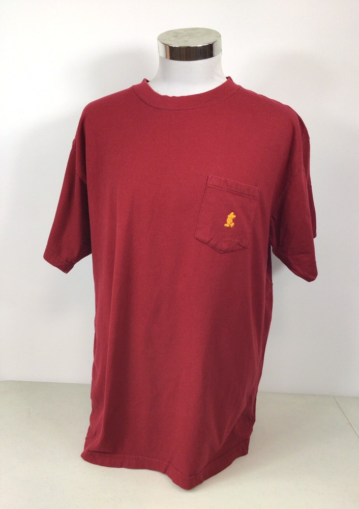 Walt Disney World Mickey Mouse Pocket T Shirt Mens Large