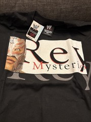 WWE Vintage Rey Mysterio Many Faces Shirt 2002 New With Tags Size 2xl