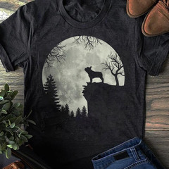 French Bulldog Moon T-Shirt Halloween Costume Dog Lover Gift
