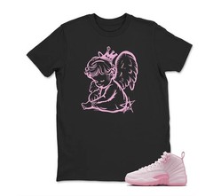 shirt To Match JD 12 PEARL PINK, Best Gift, Birthday, BLACK/WHITE