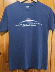 SPACE CENTER HOUSTON I CAMPED IN SPACE Mission 2006 GILDAN T-SHIRT SIZE Small