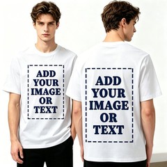 Personalized Travel Family Tee S-3XL Custom Photo Name Location 100% Cotton