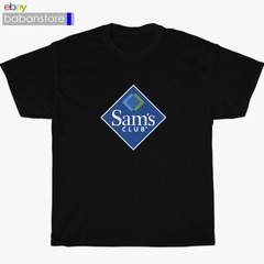 New Sam’s Club Wholesale Grocery Logo Black/White/Grey/Navy T-Shirt Size S-5XL
