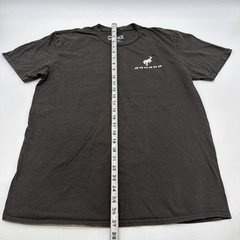 Jedco T-shirt Men L Dark Gray Graphic Print Logo Bronco 100% Cotton.#47697