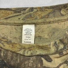 Vintage 80’s Camo Single Stitch Pocket T-Shirt Hunting Sniper 90s Made in USA