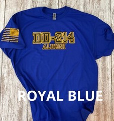DD-214 Alumni Military T-shirt. Perfect For Marines, Army, Navy, Air-force 823