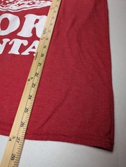 I Put Out For Santa T Shirt Adult Large Gildan Red Christmas Holiday Cookies