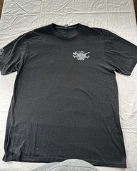 District Made Black 2xl Smoke And Guns With Myers-Durer Harley Davidson On It