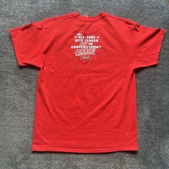 Pete Rose T-Shirt Men’s Lg Double Sided Cincinnati Reds MLB Vote Pete Into HOF