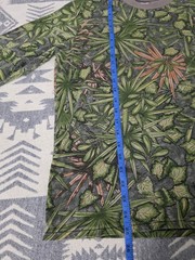 Vintage 90s DK Flatwoods Palmetto Camouflage Longsleeve T-shirt Men’s Sz S USA